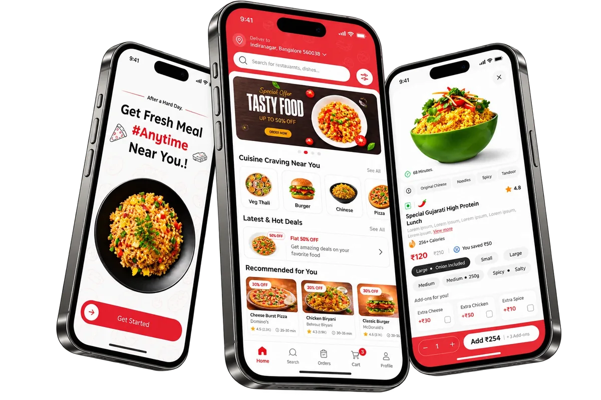 Eater product interface