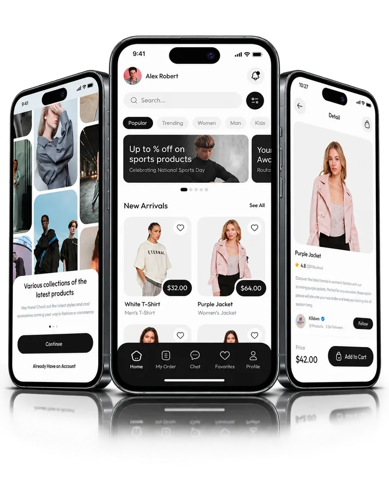 GoCart product interface