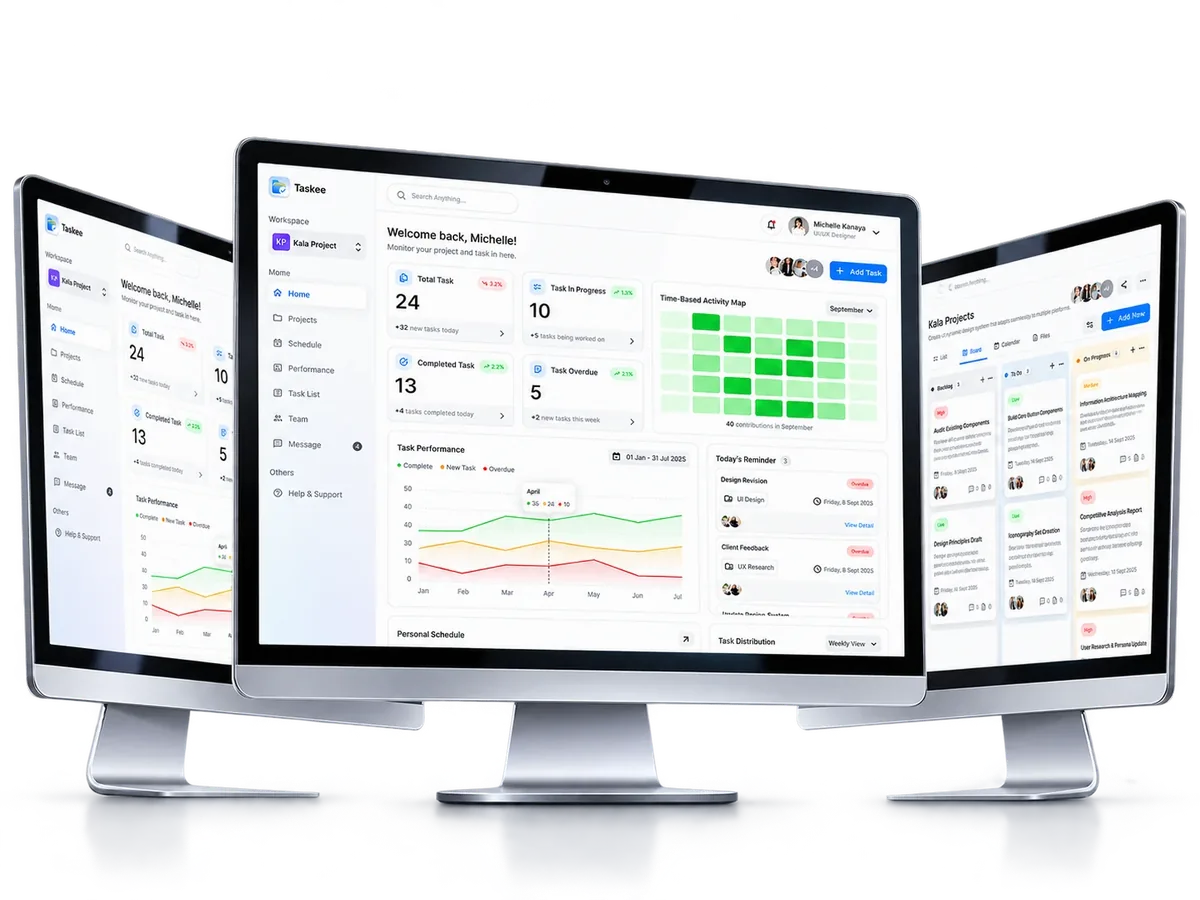 Taskee product interface